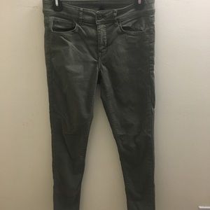 Olive green jeans